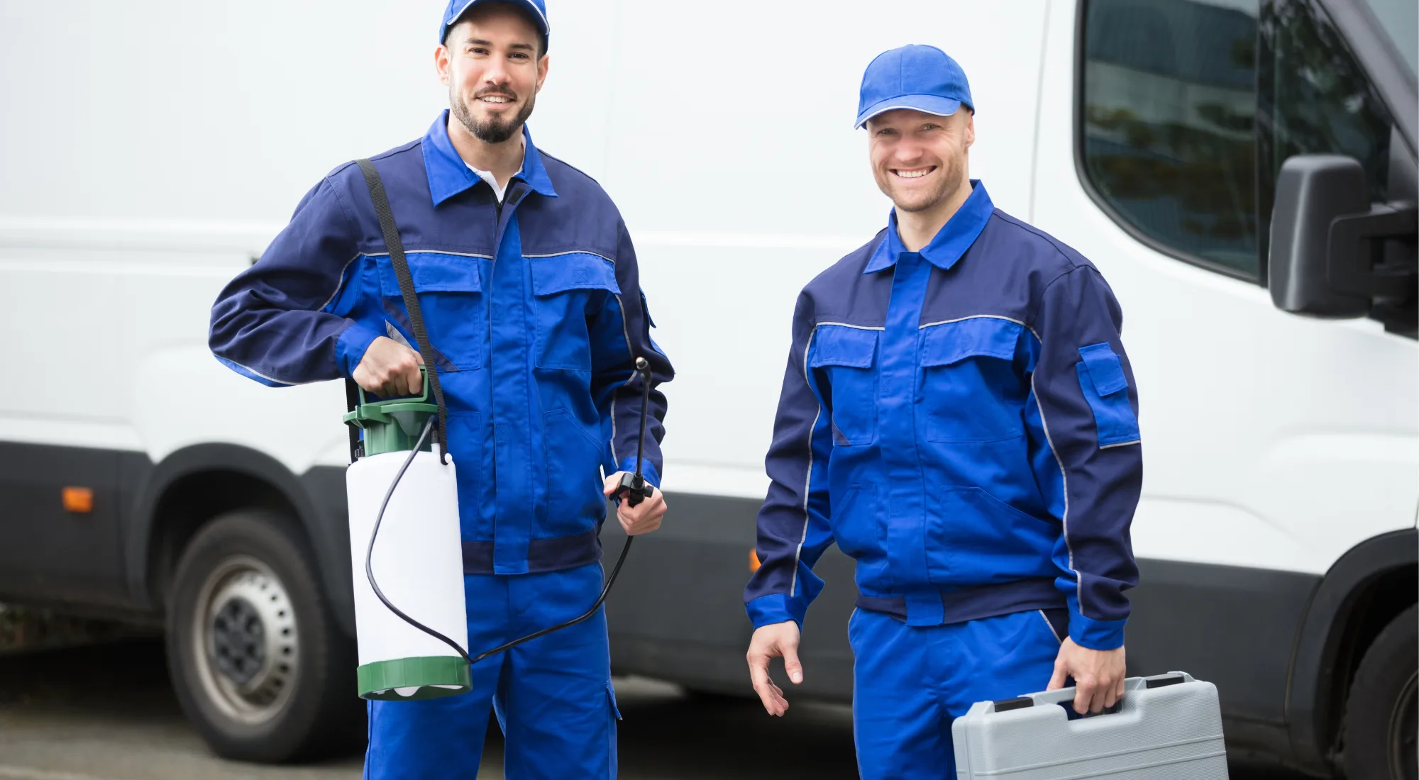 Pest technicians ready for seasonal pest check-ups